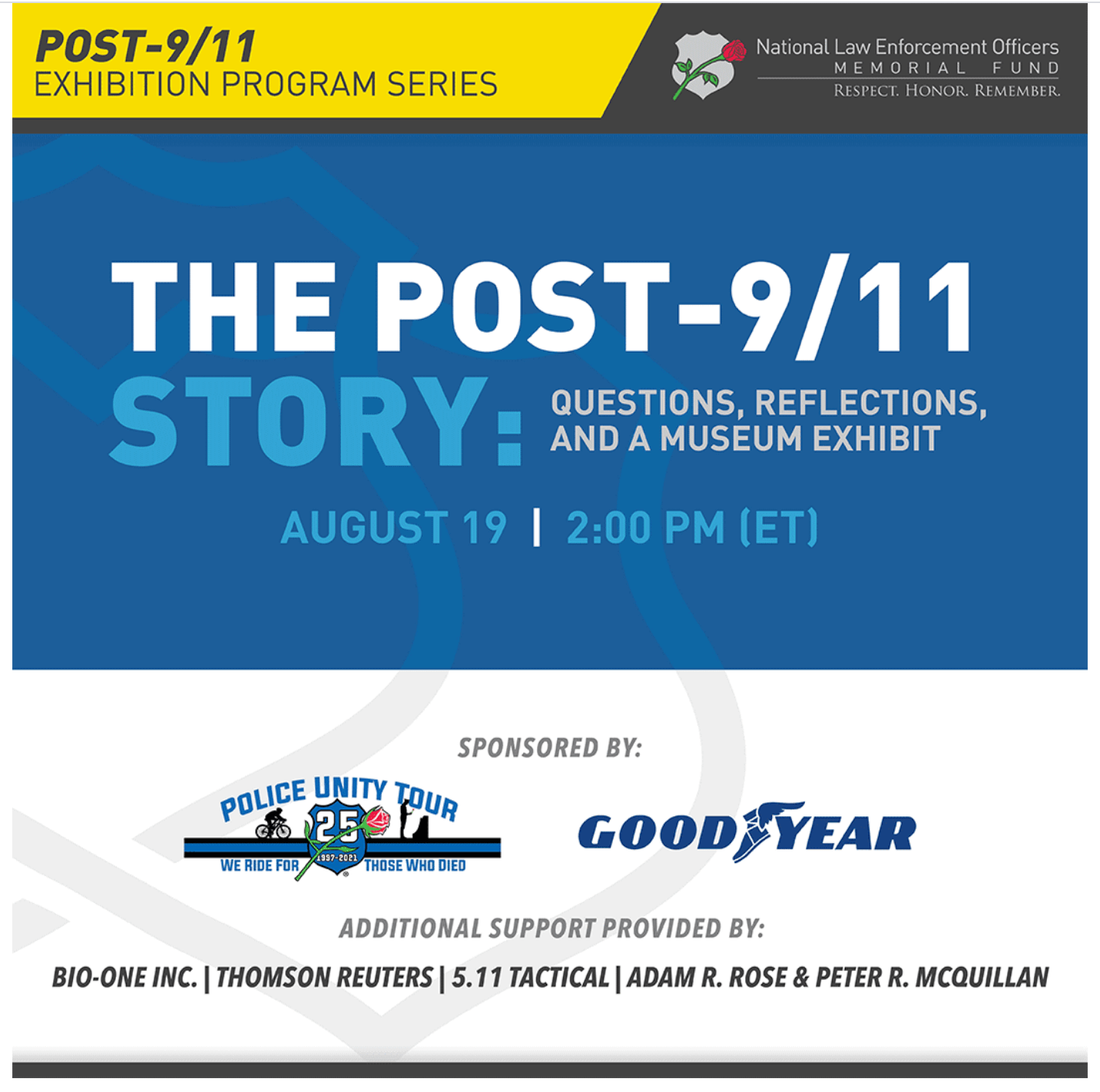 The Post-9/11 Story Sponsored by Bio-One The Post-9/11 Story Sponsored by Bio-One