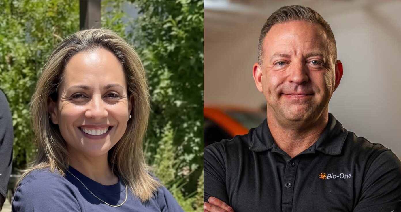 Bio-One of Chandler owner, David Anderson and Jessica Almaklani